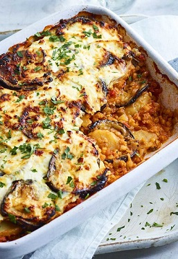 Vegetarian moussaka